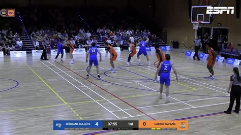 Brisbane Bullets Vs Cairns Taipans Condensed Game Youtube