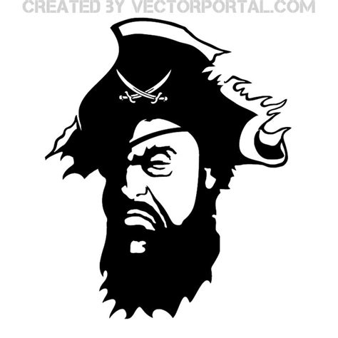 Pirate graphics.ai Royalty Free Stock SVG Vector