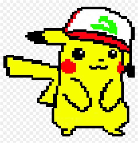 Pixel Art Grid Pikachu Pixel Art Grid Gallery Images