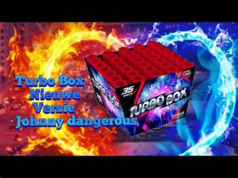 Turbo Box Rubro Fireworks Vuurwerk Mania Shots Johnny