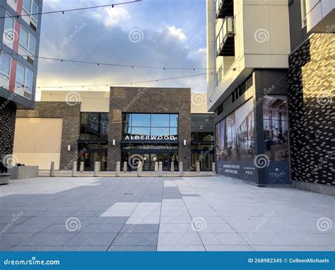 Lynnwood, WA USA - Circa January 2023: Wide View of the Entrance To the ...