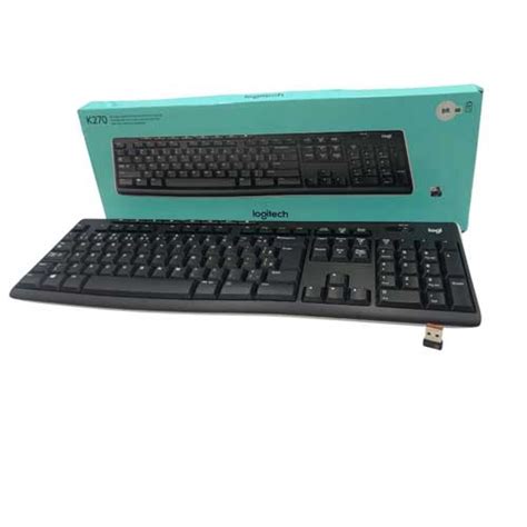 Teclado Sem Fio Logitech K Portugu S Brasil Preto