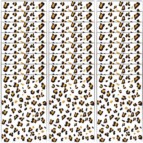 Amazon 24 Sheets Leopard Tattoo Cheetah Temporary Tattoo Gold