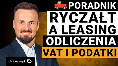 Leasing Na Rycza Cie Op Aca Si Co Z Vat Warunki Dochodowe Jakie