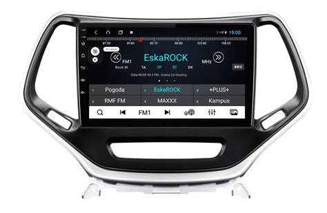 JEEP CHEROKEE NAJNOWSZY ANDROID CARPLAY NAWIGACJA RADIO MAPY