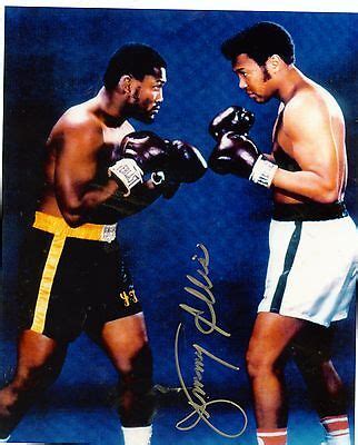 Jimmy Ellis Heavyweight Champ Vs Joe Frazier Signed Autographed X