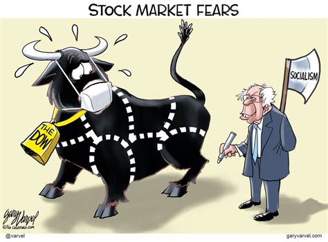 Political Cartoons Campaigns And Elections Stock Market Fears