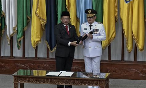 Adhy Karyono Resmi Jadi Pj Gubernur Jatim Tito Saya Percaya Anda