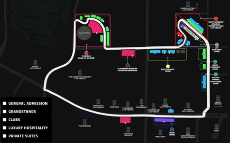 Guide To Las Vegas Grand Prix Grandstands Motorsport Tickets