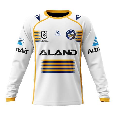 NRL Parramatta Eels Custom Name Number 2023 Away Jersey Sweatshirt