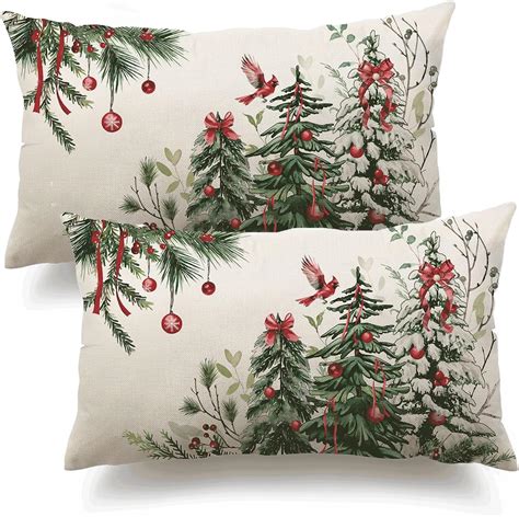 amazoncom dfxsz christmas pillow covers   set   christmas