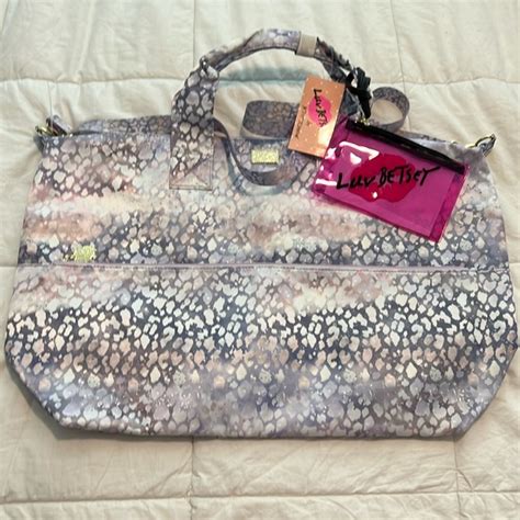 Betsey Johnson Bags New Betsey Johnson Weekender Bag Poshmark