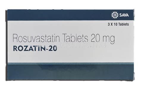 购买瑞舒伐他汀 片 Rosufine， Rosuvas， Rozatin 20 （rosuvastatin ） Online