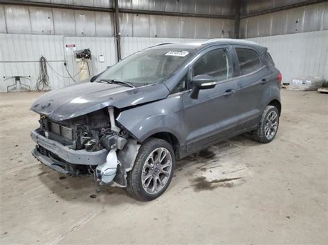 2019 Ford Ecosport Titanium For Sale Ia Des Moines Fri Feb 02 2024 Used And Repairable