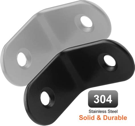 Buy Starvast 50 Pack Stainless Steel 90 Degree Angle L Shape Bracket