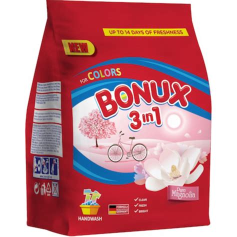 Bonux Detergent Manual Gr In Pure Magnolia