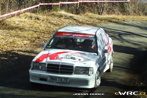 Chenal Robert Chenal Céline Mercedes Benz 190E Rallye Régional