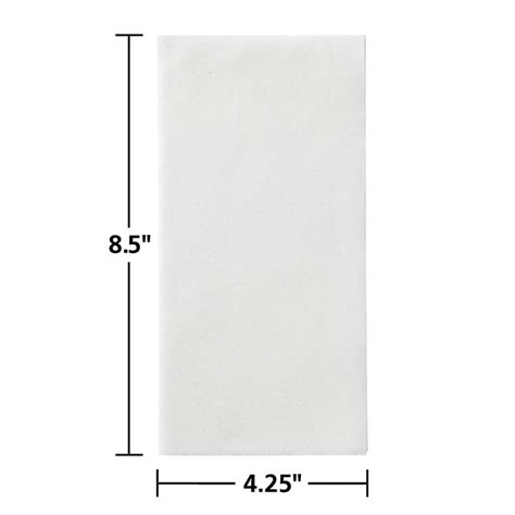 Bulk White Linen Like Dinner Napkins Unembossed Napkins