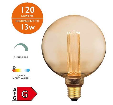 Led Large Globe Light Bulb Lamp Ese27 35w 120lm Midwest Lighting