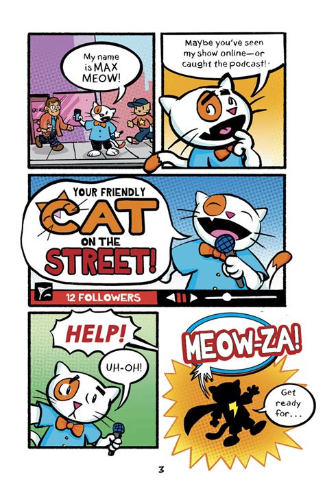 Meet Max - Max Meow Graphic Novel Series for Kids