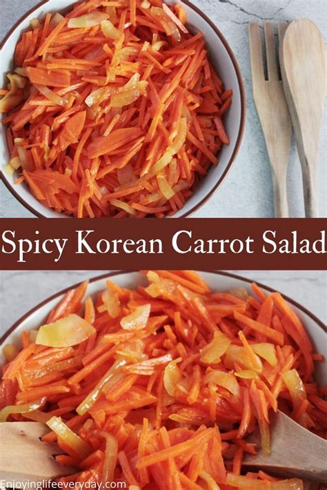 Spicy Korean Carrot Salad The Perfect Salad To Make Ahead Carrot