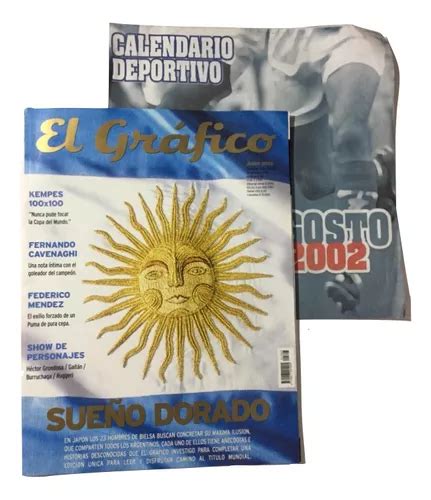 Revista El Gráfico Argentina Fútbol Mundial 2002 Mercadolibre