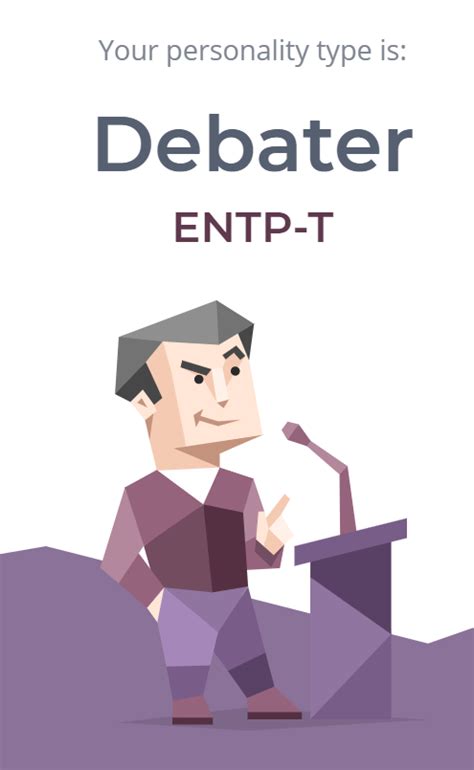 Debater Personality - Myers Briggs The Debater Personality Infographic ...