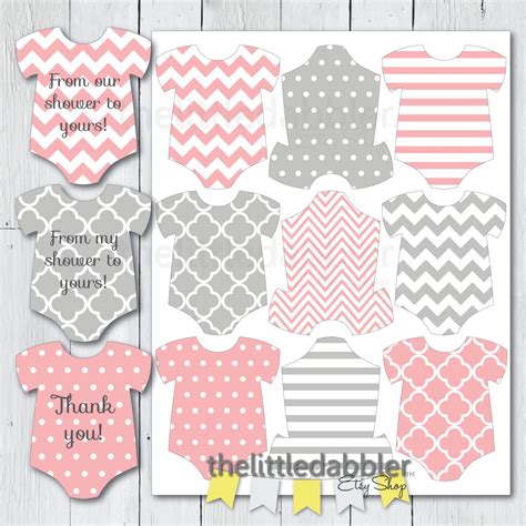 Free Pribtanle Baby Showwr Favor Tags / Vibrant free printable baby ...