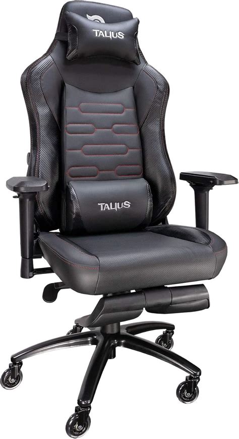 Talius Konda Silla Gaming Profesional Carbono Negra Roja Con