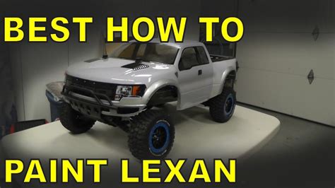 How To Paint A RC Body YouTube