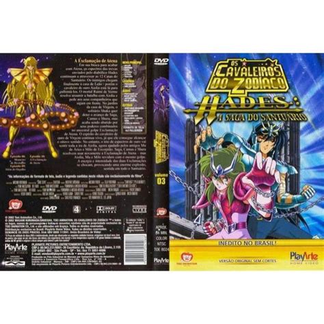 Dvd Os Cavaleiros Do Zodiaco Hades A Saga Do Santuario Submarino