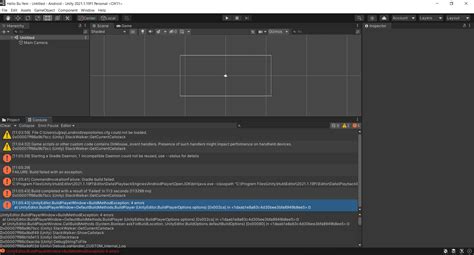 Unity Game Engine How To Resolve Incompatible Gradle Daemon Error