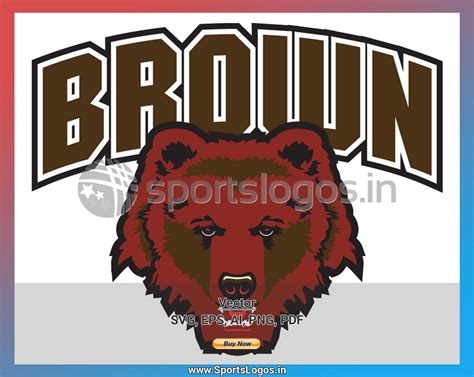 Brown University Mascot Logo