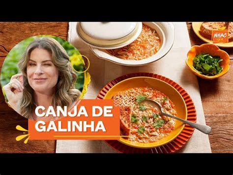 CANJA DE GALINHA aprenda como fazer versão saborosa do prato quente