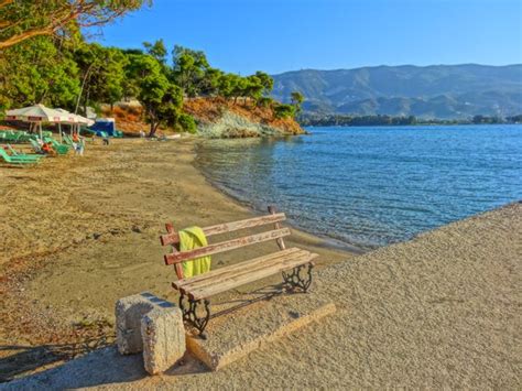 Beaches in Poros, Greece