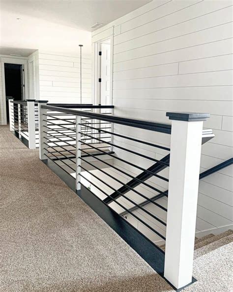 Open Hallway With Shiplap Staircase Soul Lane