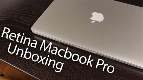 New 13 Macbook Pro Unboxing Retina Display 13 Inch 2012 Unboxing Youtube