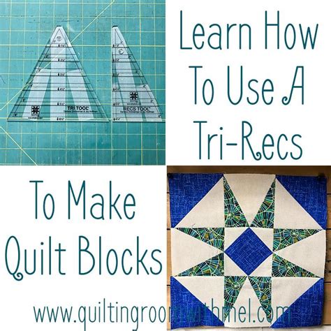 How To Use A Tri Recs Ruler Scrap Quilt Patterns Beginning Quilting