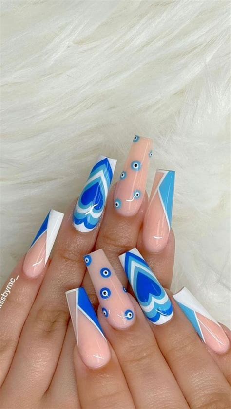 93 Cute Coffin Nail Designs 2023 Bright Cures