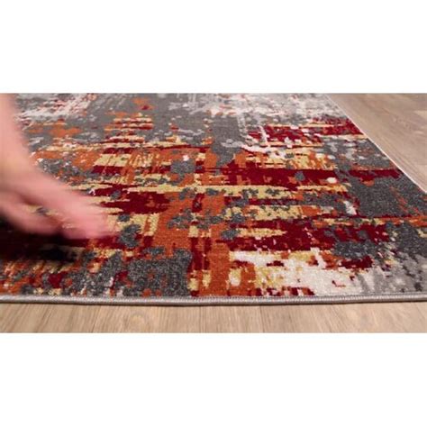 17 Stories Kamalu Abstract Rug Reviews Wayfair