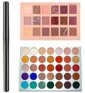 Girls Look Nude Eyeshadow Palette With 35 Color Eyeshadow Palette And