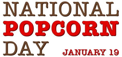 Premium Vector National Popcorn Day Banner Design