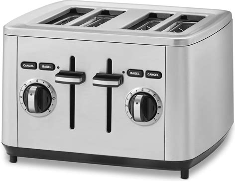 Amazon.com: Stainless Steel 4-Slice Toaster: Home & Kitchen