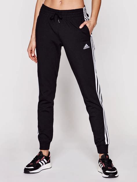 Спортивные штаны женские Adidas W 3S SJ C PT GM5542 XL Black/White ...