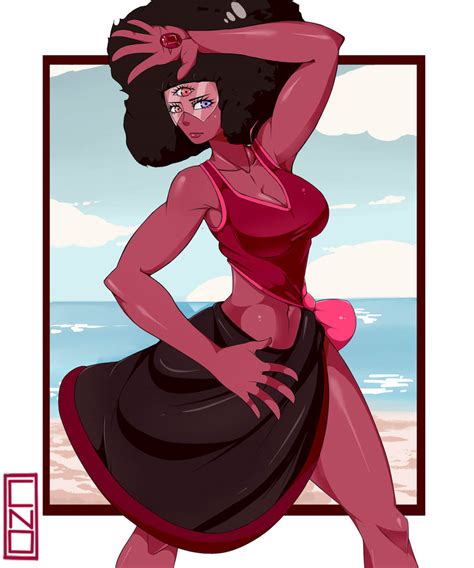 Garnet - Beach by ClaythePokechamp on DeviantArt