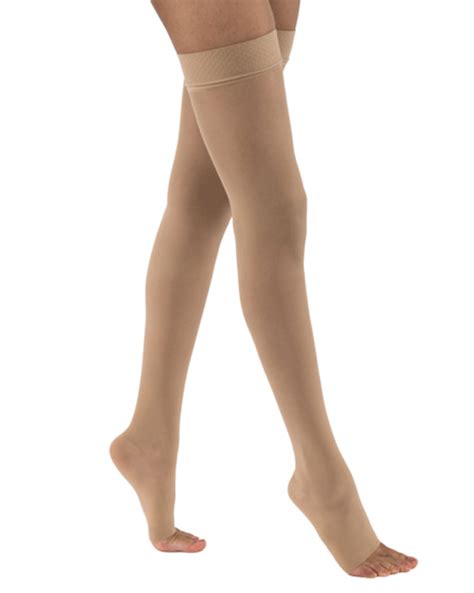 Jobst Ultrasheer Womens 15 20 Mmhg Open Toe Thigh High