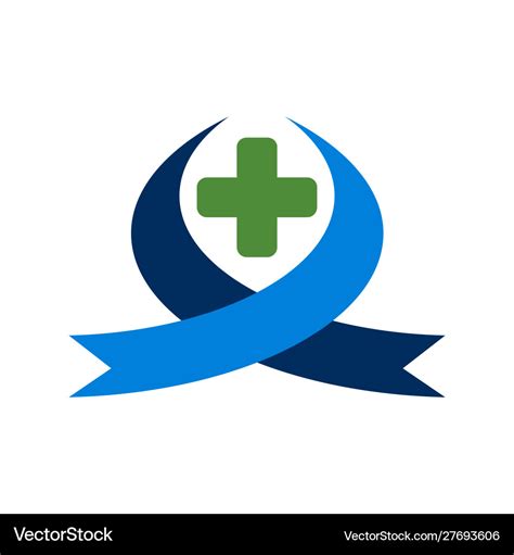 Medical health hospital logo icon Royalty Free Vector Image