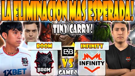 BOOM VS INFINITY BO3 GAME 2 ELIMINACION PAKAZS DARKMAGO VS LUMIERE