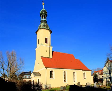 Ev Pfarrkirche Güldengossa bei Leipzig Kirchen Landkreis Leipzig