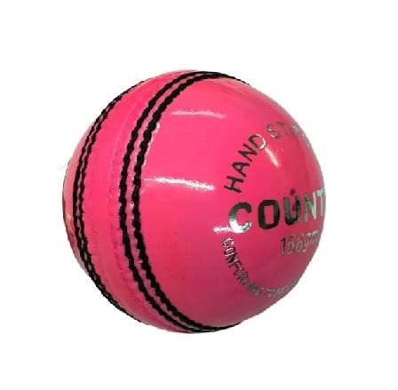 WS Super County Pink Cricket Ball - Wintech Sports